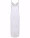 ZANZEA Ladies Strapless Sleeveless Vest Lace Crochet Beach Maxi Long Dress White 14