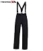 SIZE = Medium - 12 - Waist 30'. Inside leg 30'.
COLOUR = BLACK.
Trespass Cold heat insulation technology is used to keep the heat generated by your body using lightweight, durable materials giving you maximum freedom of movement whilst allowing you to stay comfortable in colder conditions.
- The salopettes waterproof to 5000mm with taped seams.
- Come with belt and detachable braces.
- Side leg ventilation zips.
- 2 zipped pockets.
- Side leg ankle zips with facing.
- Integral snow gaiters.
SIZE GUIDE 
- Small - 10 - Waist 28'. Inside leg 30'
- Medium - 12 - Waist 30'. Inside leg 30'
- Large - 14 - Waist 32'. Inside leg 30'
- X Large -16 - Waist 34'. Inside leg 31'
IF YOU HAVE ANY QUESTIONS PLEASE DO NOT HESITATE TO CONTACT US.