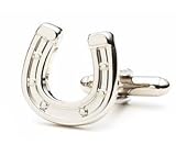 IMAGE OF Horseshoe Cufflinks - Animal Themed Formal Wear - Cufflinks