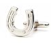 Horseshoe Cufflinks - Animal Themed Formal Wear - Cufflinks