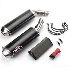 Ducati 848 Termignoni Carbon Fiber Race Exhaust Silencer