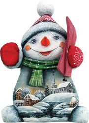 Brushin' Through the Snow - Russian Handcarving