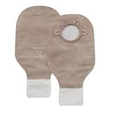 NEW IMAGE DRAINABLE POUCH, WITH 1 3/4, FILTER, BEIGE. SOLD BY BOX OF 10