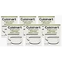 Cuisinart DCC-RWF-6PK Charcoal Water Filters, 2 Year Supply, Includes 6 DCC-RWF packages. 2 Filters