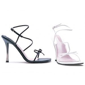 Buy Card, 4 Inch Stiletto Heel Sandal In 2 Colors, by Ellie Shoes