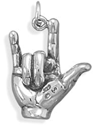 I Love You Hand Sign Charm