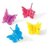 Party Supplies - Butterfly Hair Clips (48)
