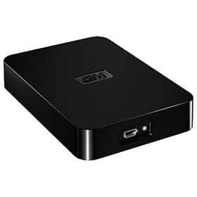 Western Digital Elements SE 1 TB USB 2.0 Portable External Hard Drive WDBABV0010BBK-NESN (Black)
