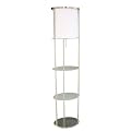 Oval Shelf Light - Silver