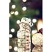 Belleek Candy Cane Snowman Ornamemt