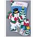 Bucilla Delivering The Mail Stocking Felt Applique Kit
