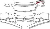 3M Lackschutz Folie Frontschutzset transparent incl. Ladekante (Opel Zafira B 2006)