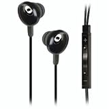 ILUV IEP315BLK EARPHONES WITH IPHONE /IPOD REMOTE & MICROPHONE