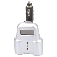 Cartrend 80220 Doppelsteckdose 12 Volt mit Voltmeter