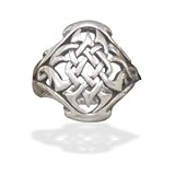 Oxidized Celtic Design Ring