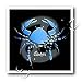 Cancer Zodiac Sign - 6x6 Iron On Heat Transfer For White Material