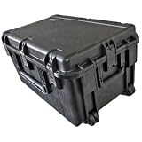 SKB 3l Mil-Std Waterproof Case. MILSTD INJEC MOLD CASE BLACK 29LX18WX14H TRANSPORT C-CUBED FOAM TRNCAS. 4.23 ft - Internal Dimension 18' Height x 29' Width x 14' Depth x - External Dimensions 20.5' Height x 31.6' Width x 15.8' Depth - Resin