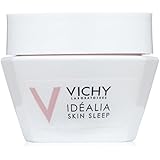 Vichy Id&eacute;alia Skin Sleep Night Recovery Cream with Caffeine and Hyaluronic Acid for Uneven Skin Tone