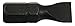 Westward 4LZG2 Impact Hex Bit, 3/8 In Dr, 10F-12R, 1 In L