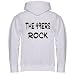 The 49ers Rock Youth Zippered Hooded Sweatshirt Fleece Jacket LT BLUE SMALL