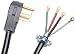 Petra 90-2088 4-Wire Range Cord - 50A (Closed Eyelet) (10 Ft)