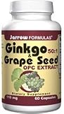 Ginkgo & Grape Seed ( 60 Caps 110 mg ) (Power Full Anti Oxidant , eye diseases ) - Jarrow Formulas