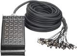 Dayton 244X-150 24 x 4 Snake XLR Returns 150 ft.