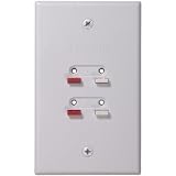 SPEAKER JACK WALL PLATE