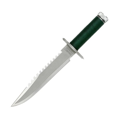 Officially Licensed RAMBO I MC-RB1 Hunting Knife Set 14-Inch Overall Officially Licensed RAMBO I MC-RB1 Hunting Knife Set 14-Inch Overall