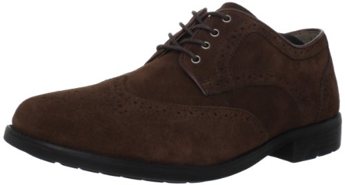 Hush Puppies Men's Brando Oxford,Red Brown,13 XW US