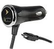 In Box OEM Sprint Dual USB Port Car Charger for HTC Evo 4g Shift Design 4g, Blackberry Curve 9350 Torch 9850 Bold 9930 Samsung Epic 4g Touch Replenish Galaxy S Series Conquer Google Nexus S 4g Motorola Photon 4g Titanium Universal Any Micro USB Device