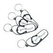 "Just Married" Flip Flop Key Chains