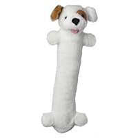 Multipet Look Who's Talkin Loofa Dog Plush Dog Toy