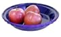 Chantal Ceramic 9-1/2-Inch Deep Pie Dish, Cobalt Blue