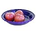 Chantal Ceramic 9-1/2-Inch Deep Pie Dish, Cobalt Blue