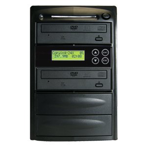 Produplicator 2 BD Burner Blu-Ray Duplicator Machine + Built-In 500GB Hard Disk Drive + USB 2.0 Connection (Standalone Audio Video Copy Tower, Disc Duplication Device)