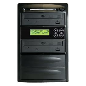 Produplicator 2 BD Burner Blu-Ray Duplicator Machine + Built-In 500GB Hard Disk Drive + USB 2.0 Connection (Standalone Audio Video Copy Tower, Disc Duplication Device)