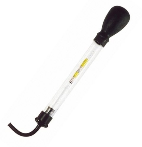 Professional Battery Hydrometer - Tests Battery Fluid Condition - Glass Barrel