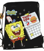 Childrens Toyshop  Toys : Spongebob Squarepants Drawstring Bag Backpack