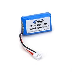 180mAh 2S 7.4V 20C LiPo, 26AWG from Toy RC Airplanes
