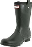 Hunter Men's Original Short Boot,Dark Olive,10 M US (9 UK)