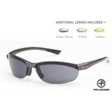 Smith Factor Sunglasses - Polarized (Steel Frame - Polarized Gray Lens)