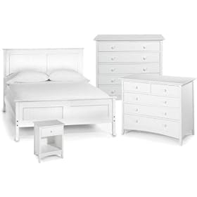 Hawthorne Queen Bedroom Set, SET, WHITE by Home Decorators Collection
