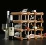 12 Bottle Hardwood Wine Rack