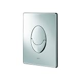 Grohe 38505000 Skate Air Bet&auml;tigungsplatte mit 2-Mengen- und Start-Stopp-Funktion f&uuml;r pneumatische Bet&auml;tigung / senkrecht / chrom