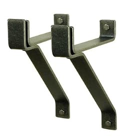 <b>Enclume WB-8-HS 8-Inch Wall Bracket, Hammered Steel</b>