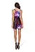 LOVEMISS Women's Galaxy Print Skater Pleated Mini Skirt Dress FBA 01 XS-XXL