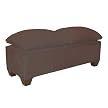 London Pillow Bench- Chocolate