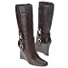 Calvin Klein Women's Strippy (Dk Brown/Dk Brown 7.5 M)