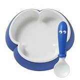 Plate and spoons set